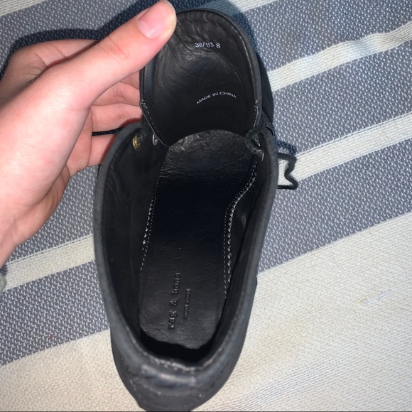 Rag & Bone Odval Desert Wedge in Black | US 8 - Picture 4 of 7